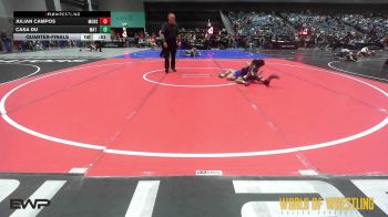 70 lbs Quarterfinal - Julian Campos, Monster Garage vs Casa Du, Mat Demon Wrestling Club