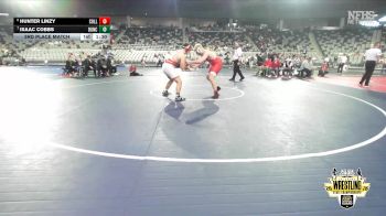 B5A-215 lbs 3rd Place Match - Hunter Linzy, Collinsville vs Isaac Cobbs, Duncan