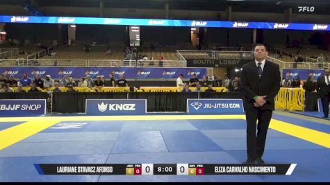 Eliza Carvalho Nascimento vs Lauriane Stavacz Afonso 2026 Pan Jiu Jitsu IBJJF Championship
