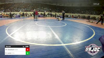 52 lbs Semifinal - Wyatt Goodson, NORTH DESOTO WRESTLING ACADEMY vs Ryder Lentz, Texas Elite Wrestling