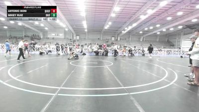 126 lbs Semifinal - Antonio Boni, Quest School Of Wrestling Gold vs Mikey Ruiz, Team Shutt Mutts