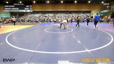 108 lbs Consi Of 64 #2 - Cash Olivas, Askeo International Matclub vs Timothy Andrade, BULLDOG WRESTLING CLUB