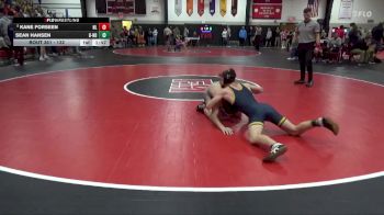 132 lbs Round 4 - Kane Forseen, New London vs Sean Hansen, Burlington Notre Dame