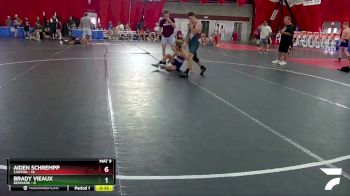132 lbs Round 3 (4 Team) - Kase Bradley, Denmark vs Ashton Keller, Canton