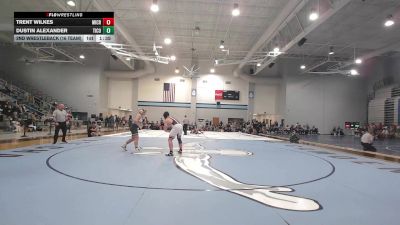 215 lbs 2nd Wrestleback (16 Team) - Dustin Alexander, Tift County vs Trent Wilkes, Mill Creek