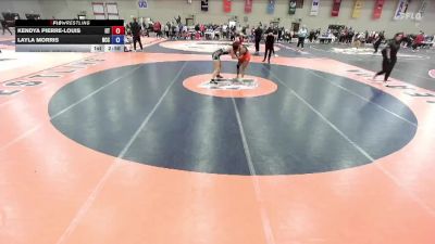 131 A Champ. Round 1 - Kendya Pierre-Louis, Indiana Tech vs Layla Morris, North Central (IL)