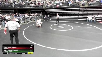 150 lbs Cons. Round 2 - Payden Woolsey, Corner Canyon vs Ryan McMillan, Bingham