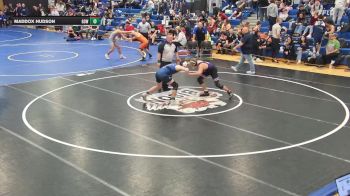 190 lbs Quarterfinal - Noah Leavell, Hamburg vs Maddox Hudson, Gowanda