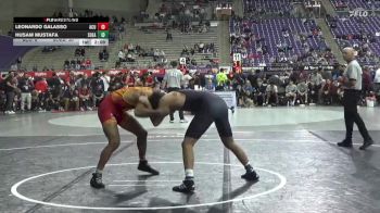 174 lbs Round 1 (16 Team) - Leonardo Galasso, Arizona Christian University vs Husam Mustafa, Southeastern