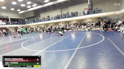 92 lbs Quarters & 1st Wb (16 Team) - Trey Fowkes, Ravage vs Royce Hernandez, Sanderson Wrestling Academy