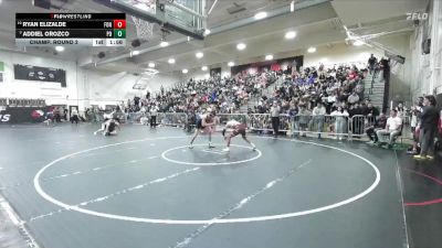 144 lbs Champ. Round 2 - Addiel Orozco, Palm Desert vs Ryan Elizalde, Fontana