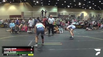 130 lbs Round 2 (6 Team) - Connor Greer, Team Gotcha vs Daniel Blanke, Untouchables Purple