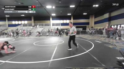 157 lbs Final - Adam Salas, Team Thunder vs Alias Raby, Anderson Wrestling