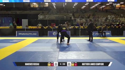 Matthew James Cumplido vs Makenzie Reseau 2025 Pan Jiu Jitsu IBJJF Championship