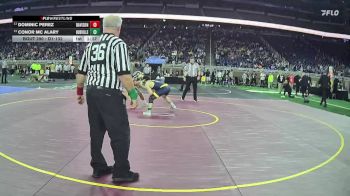 D1-132 lbs Semifinal - Dominic Perez, Davison HS vs Conor Mc Alary, Hudsonville HS