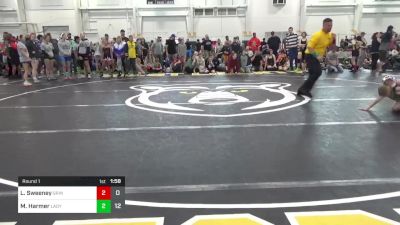 68 lbs Round 1 - Lilli Sweeney, Grindhouse W.C. vs Maggie Harmer, Lady Pitbulls