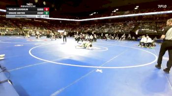 144 Class 2 lbs Semifinal - Drake Meyer, Ste. Genevieve vs Nolan Laughlin, Blair Oaks