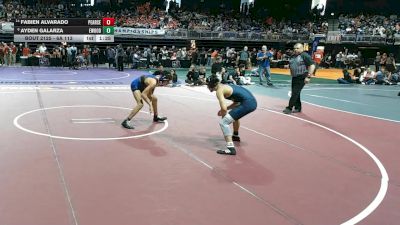 6A 113 lbs Quarterfinal - Fabien Alvarado, Richardson Pearce vs Ayden Galarza, El Paso Eastwood