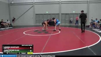 182 lbs Placement Matches (8 Team) - Landen Shurtleff, Utah vs Christopher Olah, New Jersey