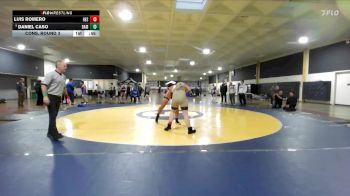 215 lbs Cons. Round 3 - Daniel Caso, Damien vs Luis Romero, Hesperia