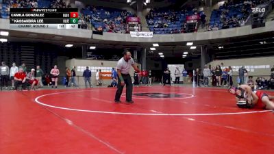 155 lbs Champ. Round 2 - Kassandra Lee, Unattached vs Camila Gonzalez, Unattached