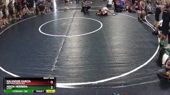 75 lbs Quarterfinal - Nixon Herrera, OCRTC vs Xalvador Garcia, Red Wave Wrestling