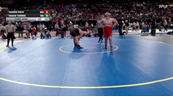4A 285 lbs Cons. Semi - Kaiden Peck, Weiser vs Isaias Torres, Fruitland