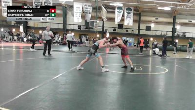 149 lbs Semifinal - Ethan Fernandez, Spartan Combat RTC vs Brayden Fahrbach, App State - UNATT