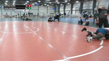210 lbs Round 5 (4pm Saturday) - Cace Campbell, Iowa Black vs Peyton Oliver, Rebellion