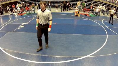 51 lbs Cons. Quarters - Titan Larimore, Dove Creek vs Zachary Hansen, Iron County Wrestling Academy