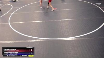 Round 2 - Caley Graber, Summit Wrestling Academy vs Kamdyn Saulter, MN Elite Wrestling Club