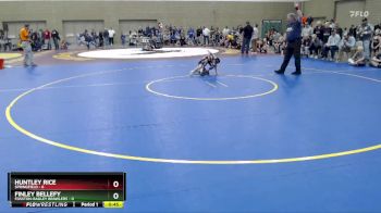 50 lbs Semis (4 Team) - Huntley Rice, Springfield vs Finley Bellefy, Fosston-Bagley Brawlers