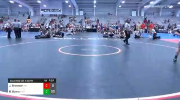 195 lbs Prelims - Jaden Browser, Indiana Flash vs Brook Byers, Team Shutt South