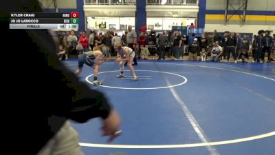 107 lbs Final - Kyler Craig, Armstrong vs Jo Jo Larocco, Bishop McDevitt