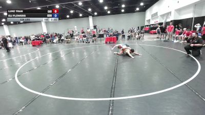 126 lbs Luke Tran, California Silver vs Eli Flowers, Georgia