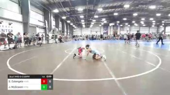 75 lbs Rr Rnd 2 - Salavatore Colangelo, All-American Wrestling Club vs John Paul McGowan, Iron Horse