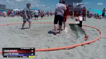 80+ Semifinal - Julian Burgett, Fishers Wrestling Club vs Clayton Geouge, Western Carolina Wrestling Club