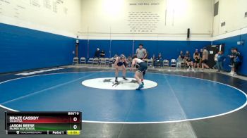 160 lbs Cons. Round 2 - Jason Reese, Palmer High School vs Braze Cassidy, Soldotna