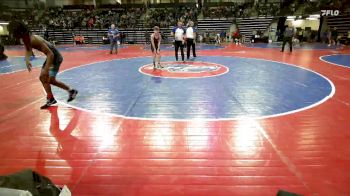 95 lbs Round Of 16 - Aviyahn Mills, Roundtree Wrestling Academy vs Leo Miller, Morris Fitness Wrestling Club