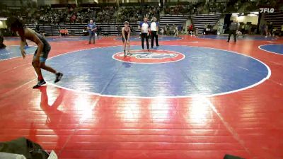 95 lbs Round Of 16 - Aviyahn Mills, Roundtree Wrestling Academy vs Leo Miller, Morris Fitness Wrestling Club