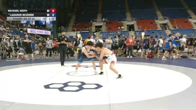120 lbs Champ. Rd Of 64 - Michael Keith, Wyoming vs Lazarus McEwen, Washington