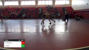160 lbs Consolation - Nolan Wheeler, Ga vs Oren Bost, Nc