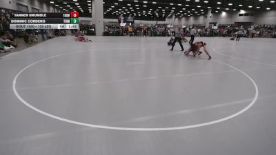 126 lbs Champ. Rd Of 32 - Tanner Brumble, Thurston High School Wrestling vs Dominic Cordero, Tennessee
