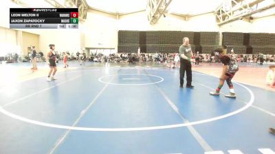 101 lbs Rr Rnd 7 - Leon Melton II, Warhawks Wrestling Inc. ES vs Jaxon Zapatocky, Mat Assassins White