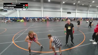 132 lbs Champ. Round 2 - A.j. Dubendorfer, Unattached vs Jasper Croom, Unattached