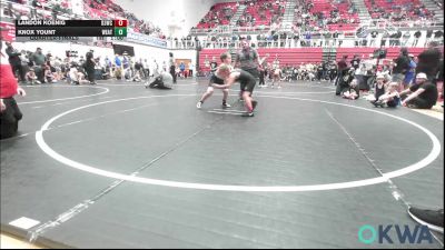 105 lbs Quarterfinal - Landon Koenig, D3 Wrestling Cluib vs Knox Yount, Weatherford Youth Wrestling