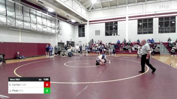 190 lbs Round Of 16 - Erasmo Cortez, Christian Brothers vs Jackson Peak, St. Paul's School