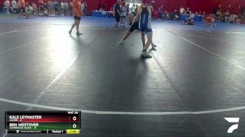 126 lbs Round 2 (4 Team) - Kale Leymaster, Xavier vs Ben Westover, Cambridge-Isanti