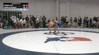 51 kg Cons. Sub-rd Of 32 - Vander Tran, Gold Rush Wrestling vs Kaden Haakinson, Jackrabbit Wrestling Academy