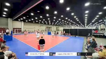 Circle City 17 White vs Legacy Elite VBA 17-1 - 2021 JVA World Challenge presented by Nike